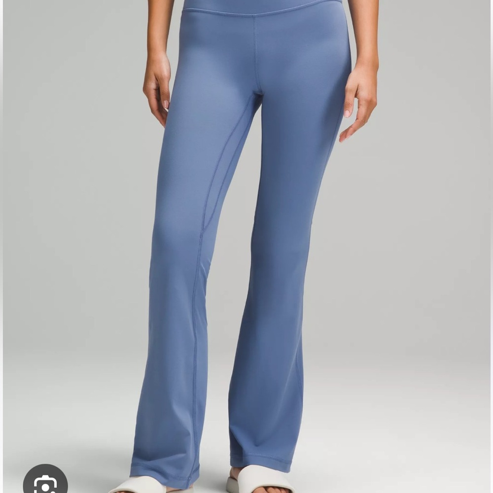 Lululemon mini flares oasis blue